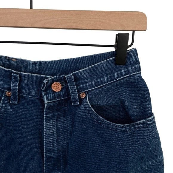 Vintage LEE Mom Jeans High Waisted Dark Wash - Picture 9 of 16